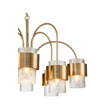 Люстры подвесные — Подвесная люстра Indigo ELEGANZA 12019/A/8P Brass V000323 купить в  Люстры подвесные — Подвесная люстра Indigo ELEGANZA 12019/A/8P Brass V000323 купить в