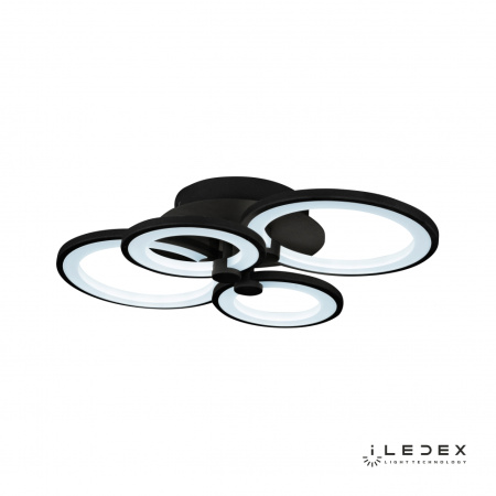 Свет для дома — Потолочная люстра iLedex Ring A001/4 MBK купить в  Свет для дома — Потолочная люстра iLedex Ring A001/4 MBK купить в