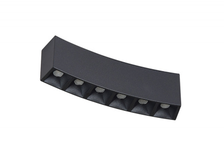 Трековые светильники — Светильник на шине Donolux DL18781/06MR Black купить в 