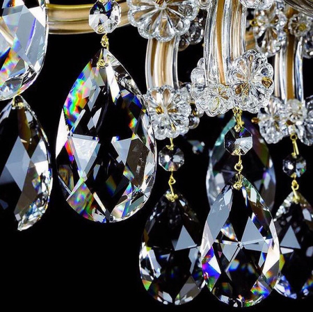 Потолочные люстры — Подвесная люстра Artglass Maria Terezia 5 Vachtle CE купить в 