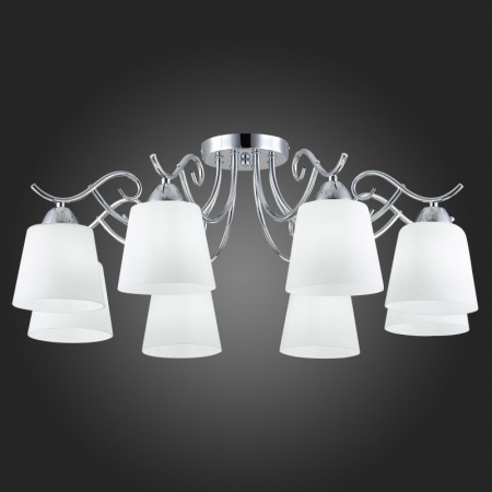 Люстры накладные — Накладная люстра Evoluce SLE103902-08 купить в 