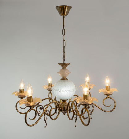 Люстры подвесные — Подвесная люстра Abrasax Christel L.8302-6BR купить в 