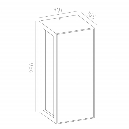 Уличные настенные светильники — Светильник настенный Mantra 7928 купить в 