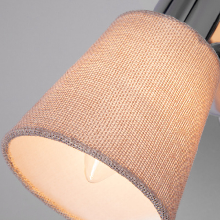 Настенные бра — Бра Eurosvet 20080/1 хром/бежевый купить в 