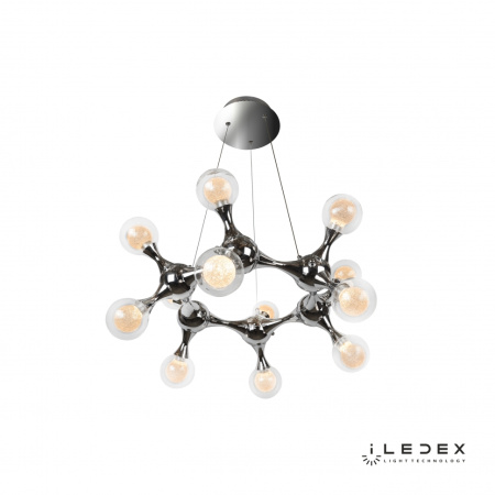 Свет для дома — Подвесной светильник iLedex Blossom C4465-12R CR купить в  Свет для дома — Подвесной светильник iLedex Blossom C4465-12R CR купить в