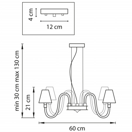 Люстры подвесные — Подвесная люстра Lightstar 760106 купить в 