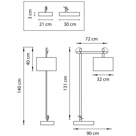 Торшеры и напольные светильники — Торшер Lightstar 766719 купить в 