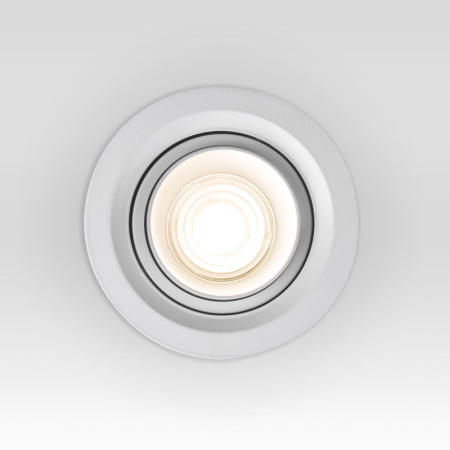 Встраиваемые точечные светильники — Встраиваемый светильник Elektrostandard 9919 LED 10W 3000K белый купить в 