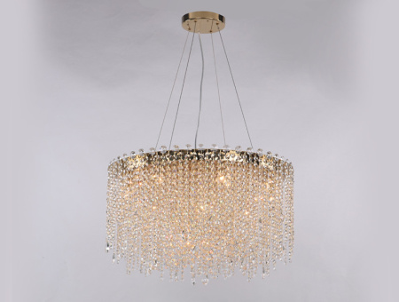 Люстры подвесные — Подвесная люстра Newport 10918/C gold new купить в 