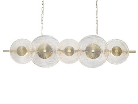 Подвесные светильники — Подвесной светильник Newport 4545+5/S gold купить в 