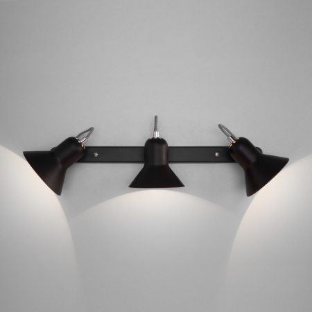 Споты — Спот Eurosvet 20083/3 черный/хром купить в  Споты — Спот Eurosvet 20083/3 черный/хром купить в