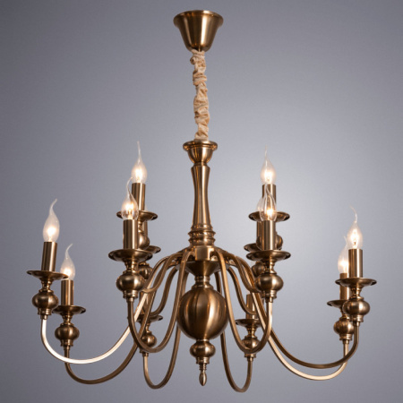 Люстры подвесные — Подвесная люстра ARTE Lamp A6097LM-12PB купить в  Люстры подвесные — Подвесная люстра ARTE Lamp A6097LM-12PB купить в