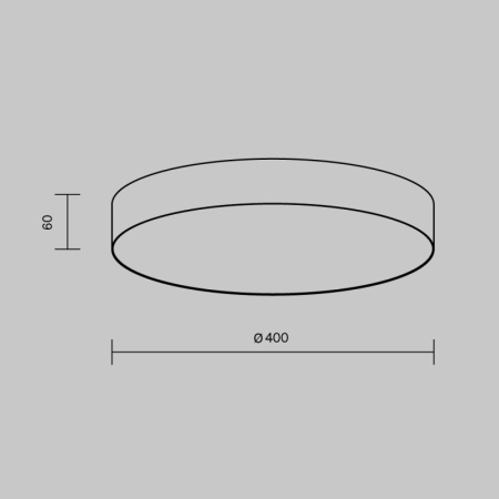 Накладные светильники — Накладной светильник Maytoni Technical C032CL-45W4K-RD-W купить в 