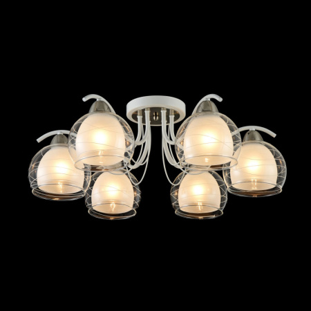 Люстры накладные — Накладная люстра Freya FR5052-CL-06-W купить в 