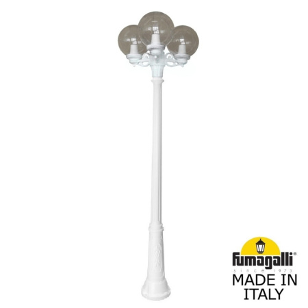 Высокие уличные фонари — Садово-парковый светильник Fumagalli G25.157.S30.WZF1R купить в 