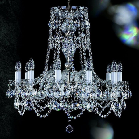 Люстры подвесные — Подвесная люстра Artglass Donatela X. Nickel CE купить в 