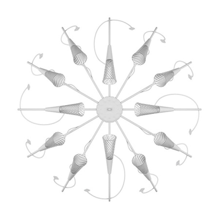 Люстры накладные — Накладная люстра Lightstar 711120 купить в 