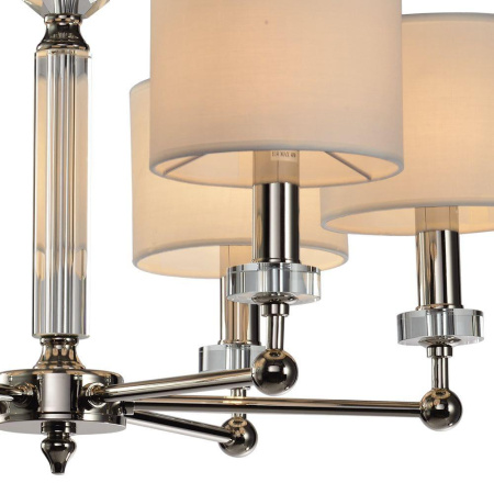 Люстры подвесные — Подвесная люстра Lumien Hall Саленто LH1049/6H-NK-WT купить в 