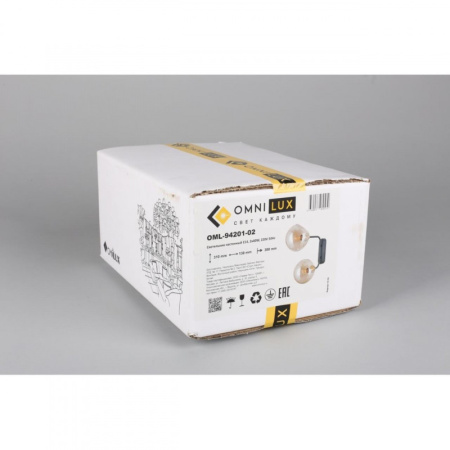 Настенные бра — Бра Omnilux OML-94201-02 купить в 