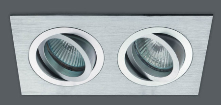Встраиваемые точечные светильники — Встраиваемый светильник Donolux SA1522-Alu купить в 