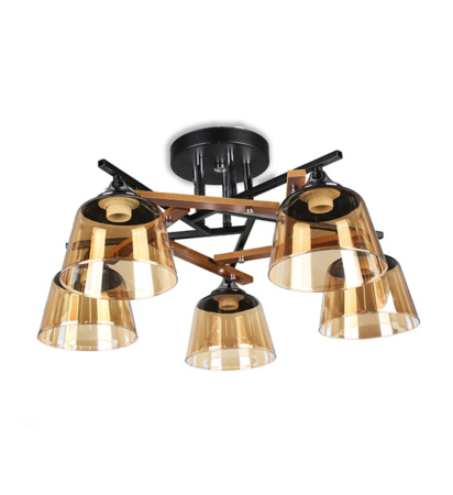 Потолочные люстры — 42285/5 черный купить в 