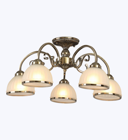 Потолочные люстры — 4644/5 бронза купить в 