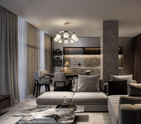 Люстры подвесные — Подвесная люстра Maytoni MOD312PL-08GCH купить в 