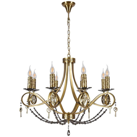 Люстры подвесные — Подвесная люстра Lumien Hall Орабель 2036/8H-ABP-SY купить в 