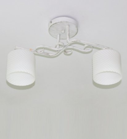 Потолочные люстры — 02299/2 белый с патиной золото купить в 