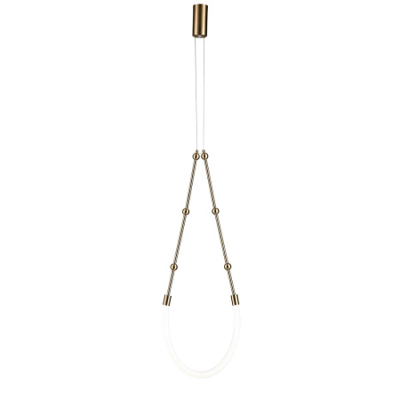 Подвесные светильники — Подвесной светодиодный светильник Indigo Corda 14010/1P Brass V000062L купить в  Подвесные светильники — Подвесной светодиодный светильник Indigo Corda 14010/1P Brass V000062L купить в