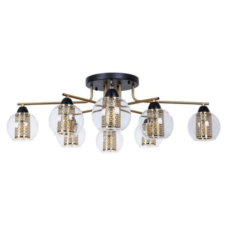 Люстры накладные — Накладная люстра ARTE Lamp A7045PL-8BK купить в  Люстры накладные — Накладная люстра ARTE Lamp A7045PL-8BK купить в