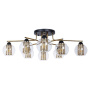 Люстры накладные — Накладная люстра ARTE Lamp A7045PL-8BK купить в  Люстры накладные — Накладная люстра ARTE Lamp A7045PL-8BK купить в