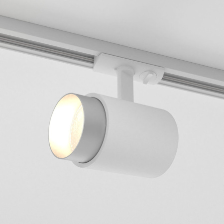 Трековые светильники — Светильник на шине Elektrostandard Cors белый/серебро 10W 4200K (85513/01) однофазный купить в 