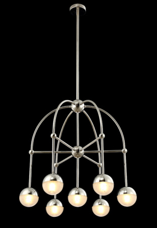 Люстры на штанге — Люстра на штанге Crystal Lux TRUENA SP-PL6+1 NICKEL купить в 