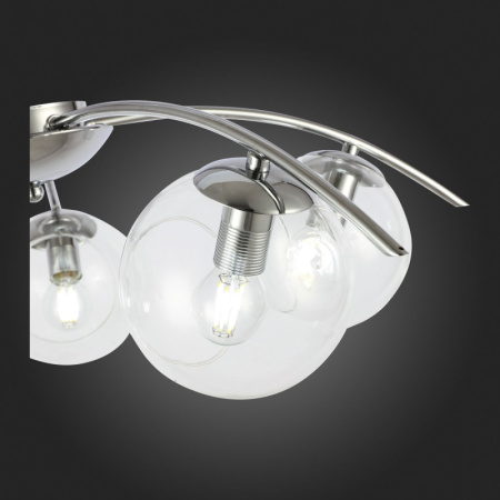 Люстры накладные — Накладная люстра Evoluce SLE102602-05 купить в 