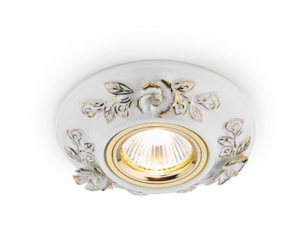 Встраиваемые точечные светильники — Встраиваемый светильник Ambrella Light D5503 W/GD купить в  Встраиваемые точечные светильники — Встраиваемый светильник Ambrella Light D5503 W/GD купить в