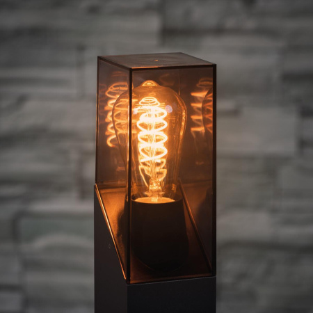 Свет для улицы — Садовый настенный светильник Kanlux LAVEN EL 28 SE-GR 36547 купить в 