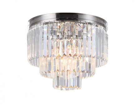 Люстры накладные — Накладная люстра Newport 31106/PL nickel купить в 