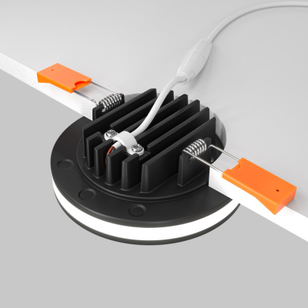 Встраиваемые точечные светильники — Встраиваемый светильник Maytoni Technical DL303-L12B4K купить в 