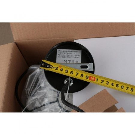 Подвесные светильники — Подвесной светильник Omnilux OML-92206-01 купить в 