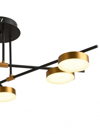 Люстры на штанге — Люстра на штанге Natali Kovaltseva LED LAMPS 81101/6C GOLD BLACK купить в  Люстры на штанге — Люстра на штанге Natali Kovaltseva LED LAMPS 81101/6C GOLD BLACK купить в