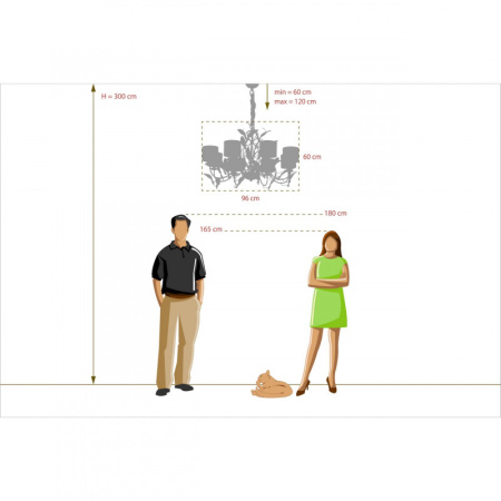 Люстры подвесные — Подвесная люстра Chiaro 355014408 купить в 