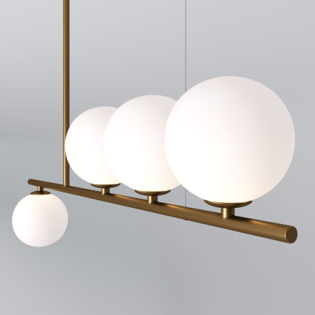 Люстры на штанге — Люстра на штанге Eurosvet 70136/4 латунь купить в 