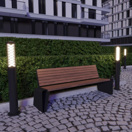 Высокие уличные фонари — Садово-парковый светильник Novotech 359282 купить в 