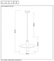 Подвесные светильники — Подвесной светильник LUCIDE 03322/01/37 купить в 