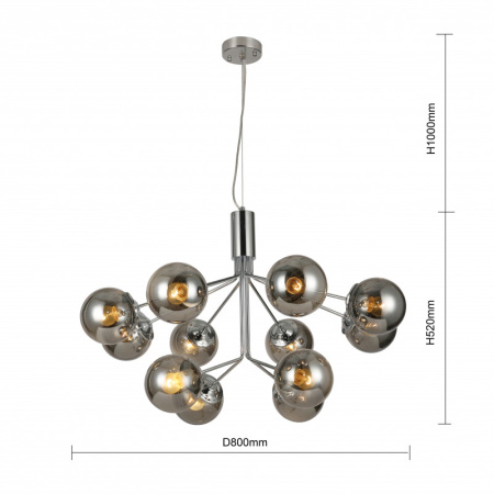 Люстры подвесные — Подвесная люстра F-Promo 2630-12U купить в  Люстры подвесные — Подвесная люстра F-Promo 2630-12U купить в