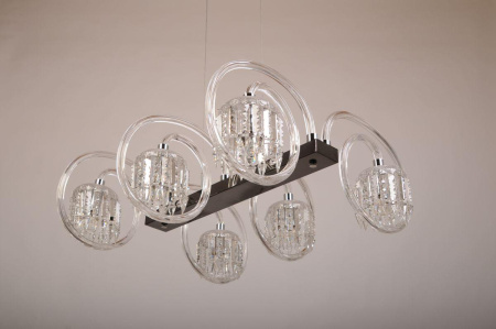 Люстры подвесные — Подвесная люстра Abrasax L.4306-6BL купить в 