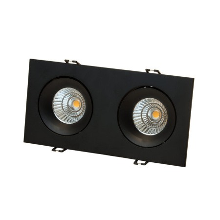 Встраиваемые точечные светильники — Встраиваемый светильник LeDron LD0032-20W-B 3000K купить в 