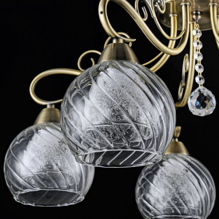 Люстры накладные — Накладная люстра Freya FR2662-PL-05-BZ купить в 