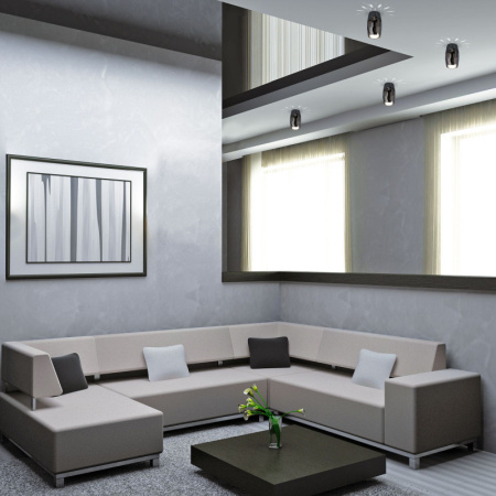 Накладные точечные светильники — Накладной светильник Elektrostandard DLN104 GU10 черный купить в 